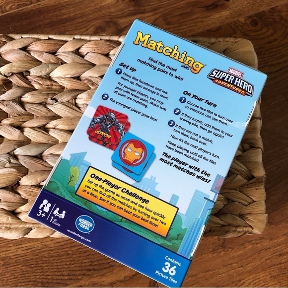 Disney Matching Game: Marvel Super Hero - Picture 2 of 2